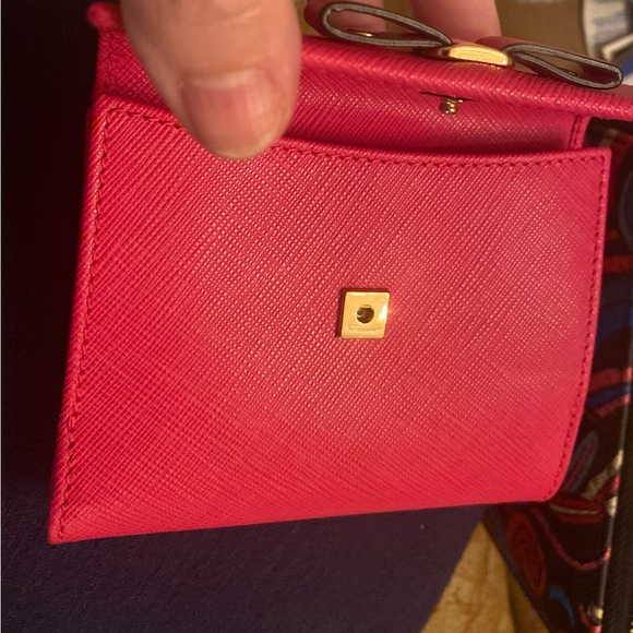 NWOT Never Worn Salvatore Ferragamo French Purse Wallet in Fuchsia - GORGEOUS! - Picture 2 of 4